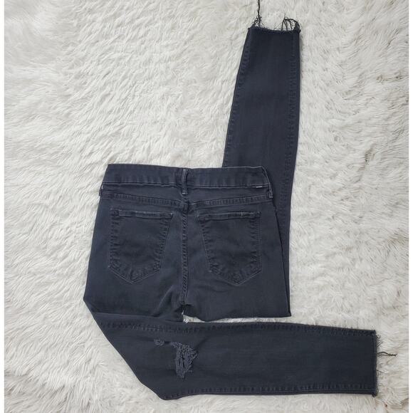 Mother The Looker Black Skinny Jeans 27 / 4 - Picture 12 of 12